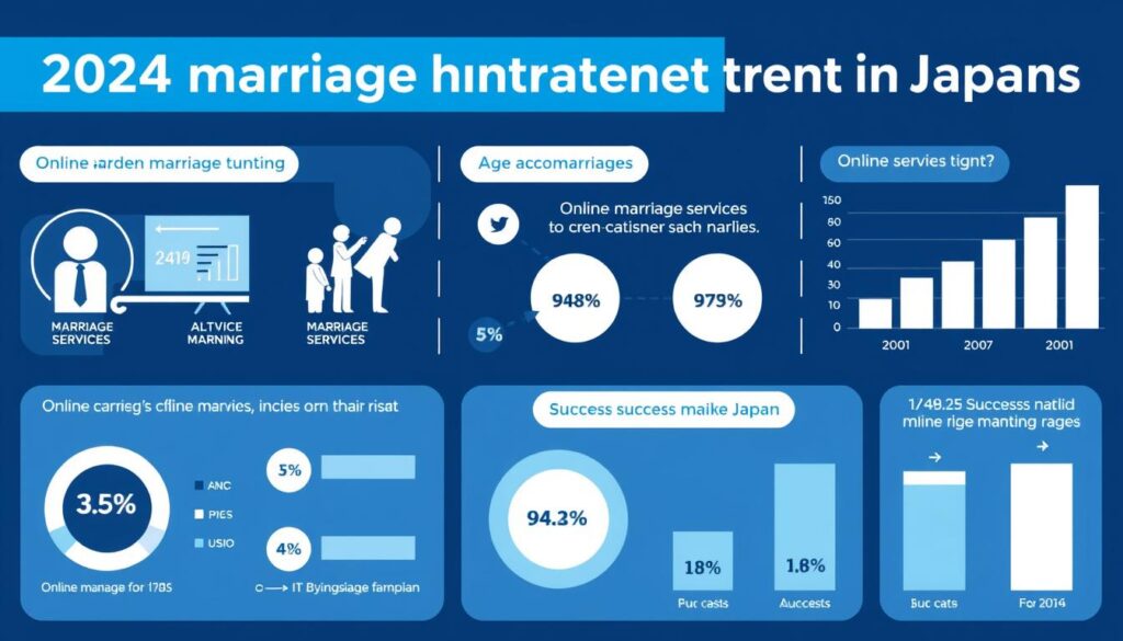 2024年の婚活市場トレンドグラフ