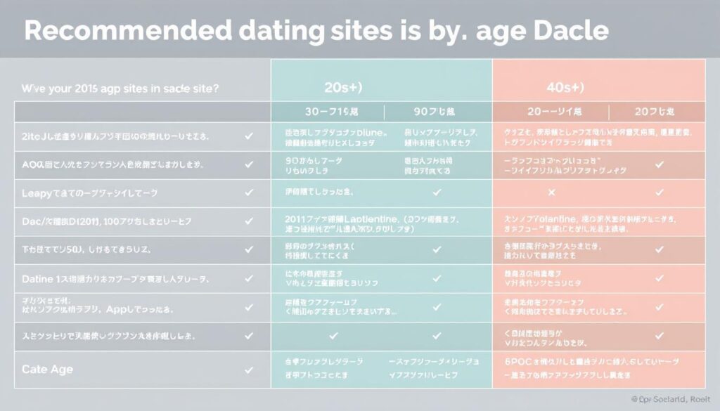 20代・30代・40代別のおすすめマッチングサイト比較