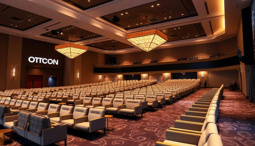 OTOCONのスタイリッシュな会場内装