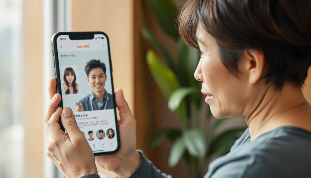 hanamelのプロフィール作成のコツを示す画像