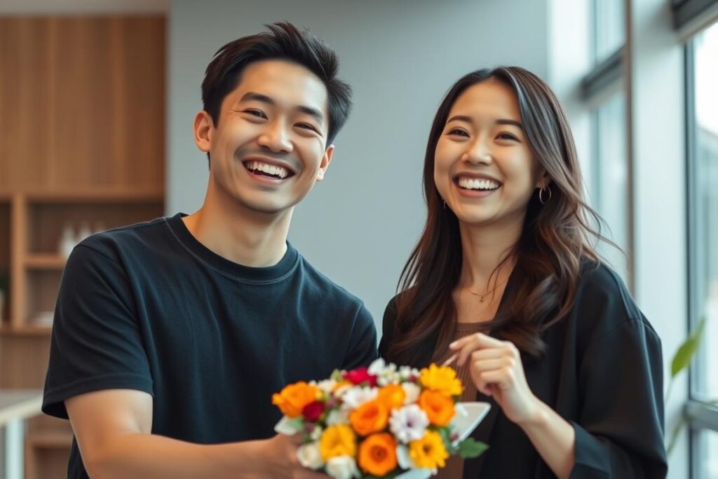 オーネットの成婚カップルの写真