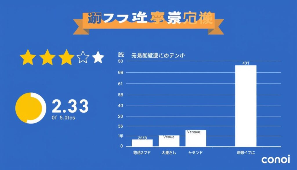 コンコイ（concoi）(旧:コンパde恋ぷらん)の口コミ評価グラフ