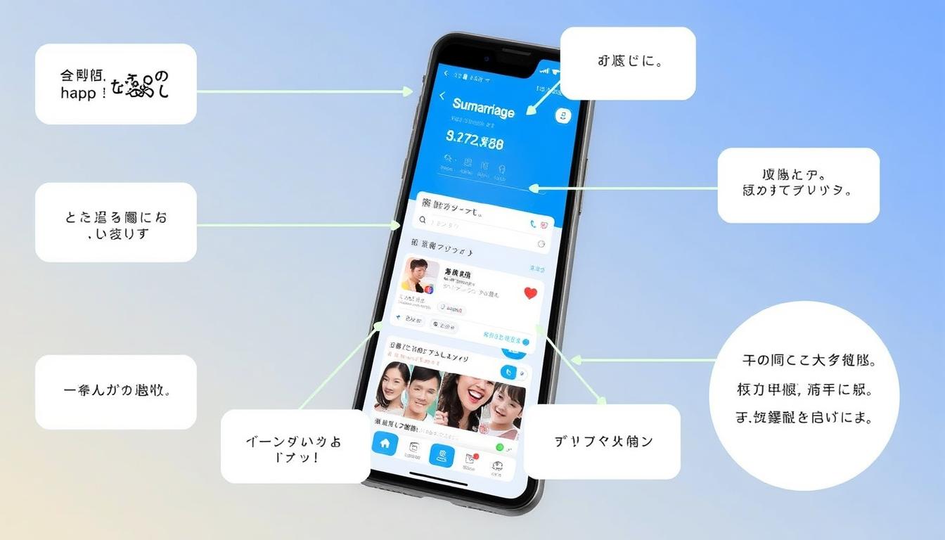 スマリッジのアプリ画面と基本機能の紹介