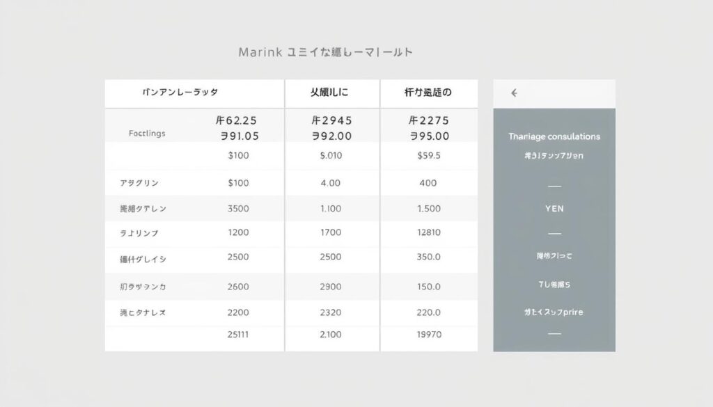 ツヴァイの料金プラン表