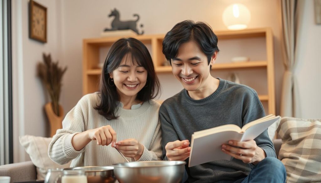 幸せな結婚生活を送るカップルのイメージ