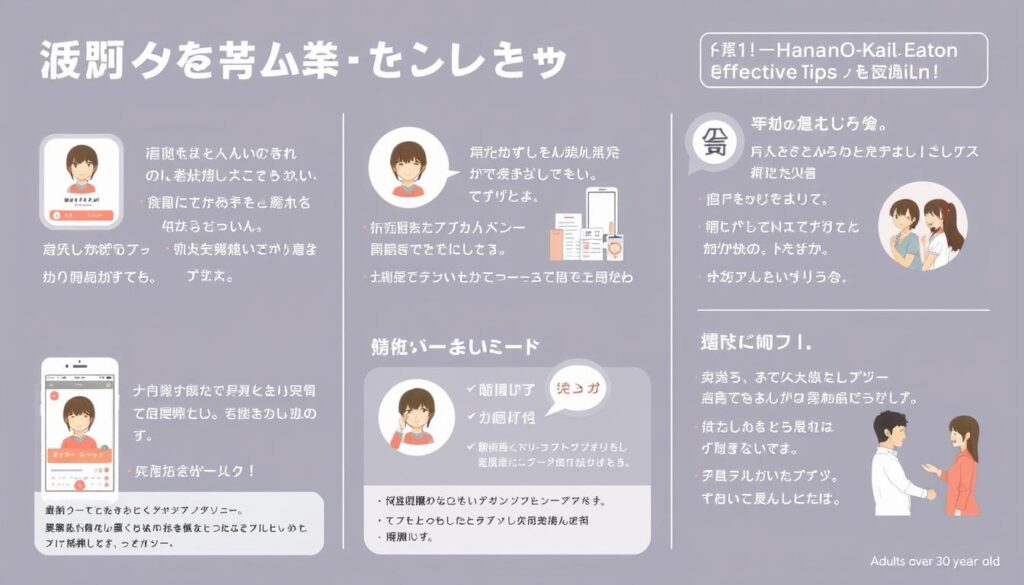 華の会の効果的な活用法を示すイラスト
