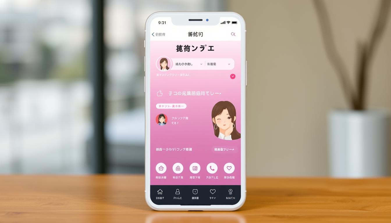 華の会アプリのトップ画面と主な機能