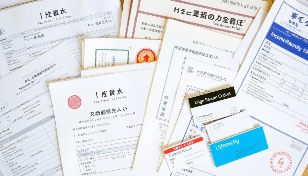 高所得者限定コミュニティの審査書類