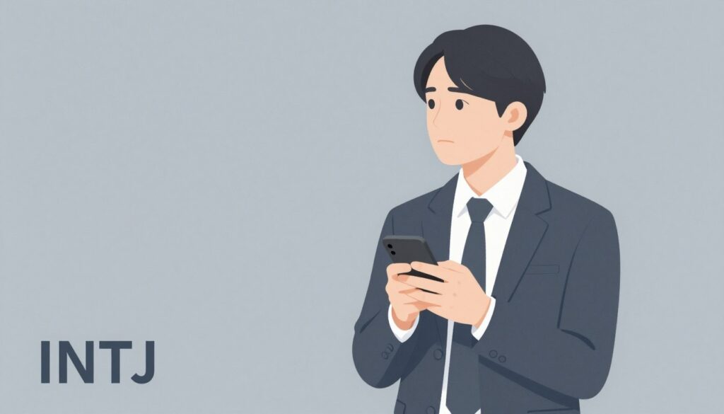 INTJ脈なしサインのイメージ