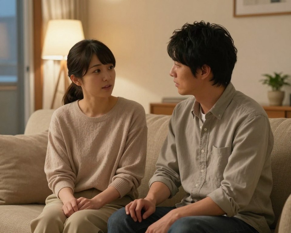 INTJ男性との悩みを解決するイメージ