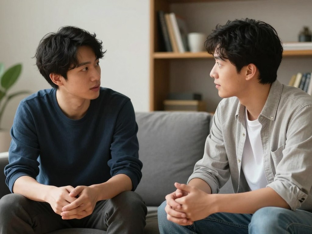 ISTPと良好なコミュニケーションを取る様子