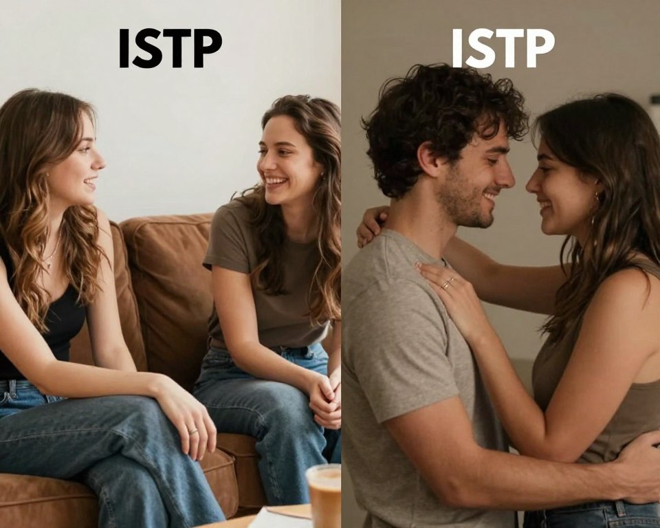 ISTPの友情と恋愛の違い