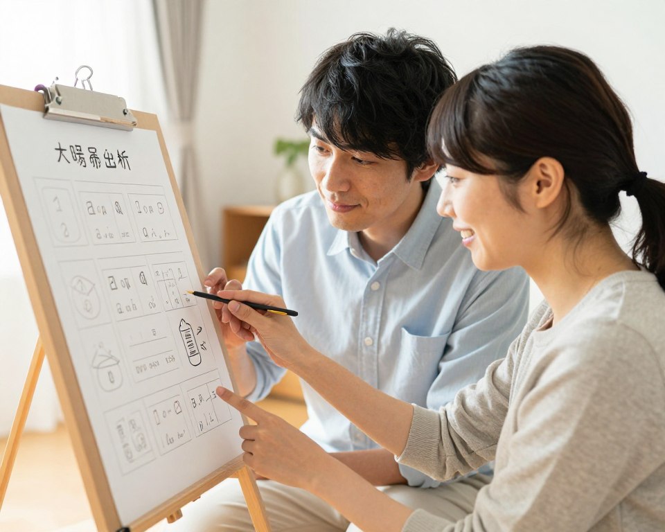 一緒に成長するカップル 一緒に成長するカップル