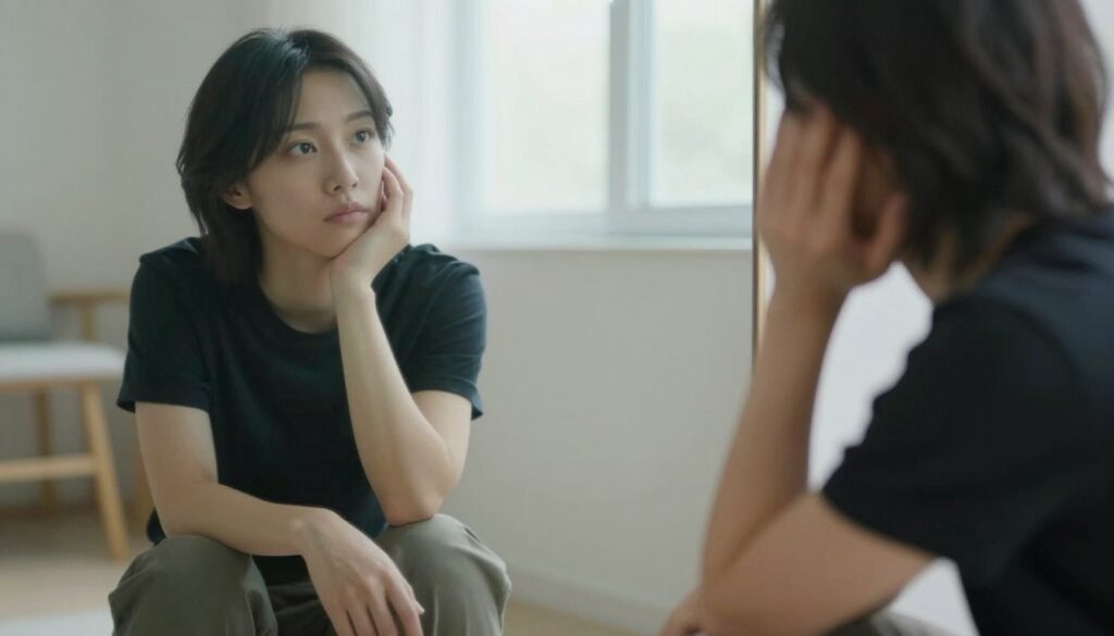 自己反省のイメージ