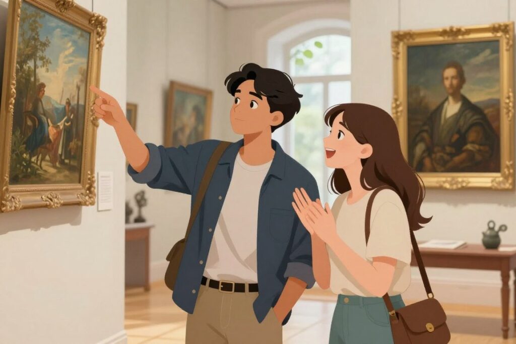 INTJとESFPのデートシーン INTJとESFPのデートシーン