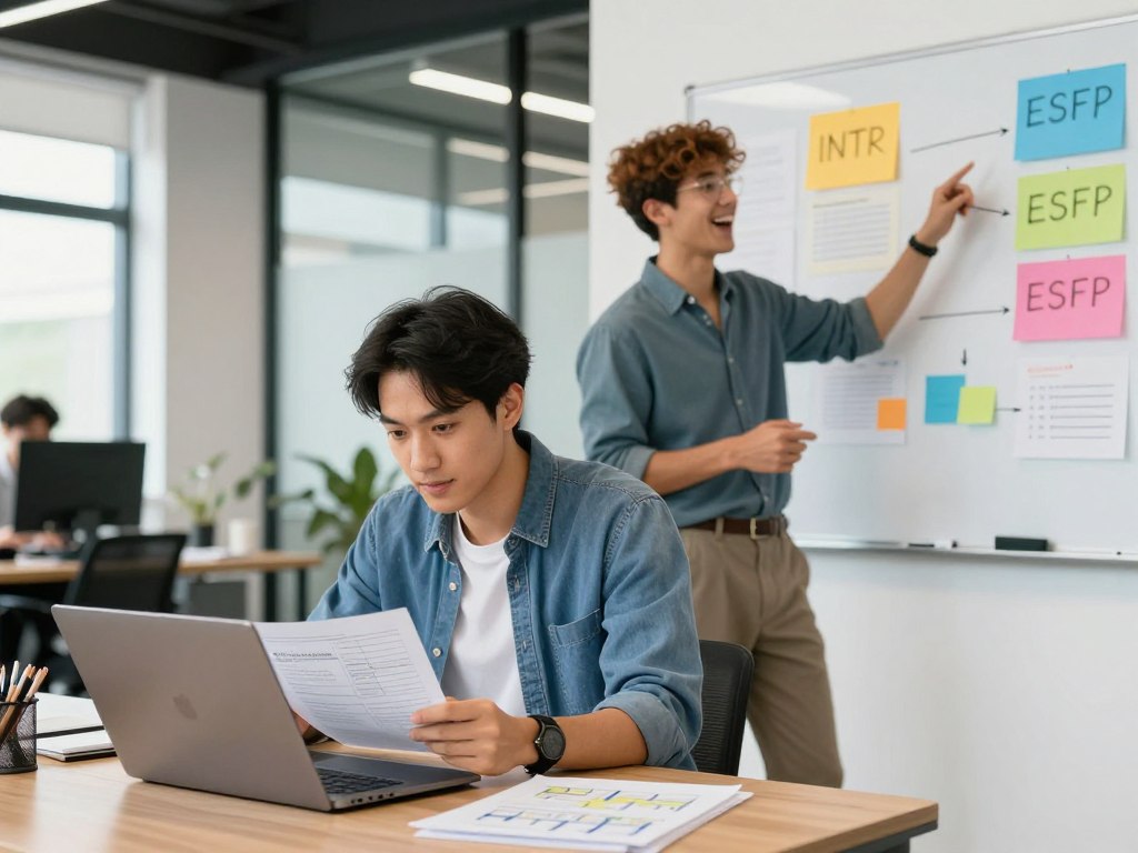 INTJとESFPの友情や仕事の関係 INTJとESFPの友情や仕事の関係