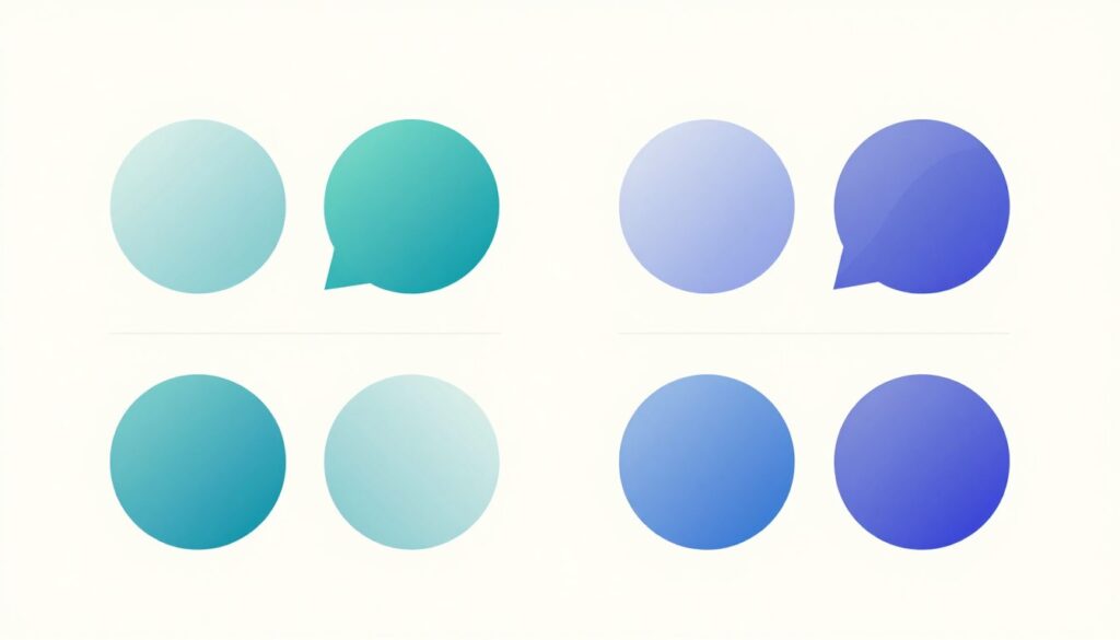 MBTIの4つの指標を示す図解イメージ