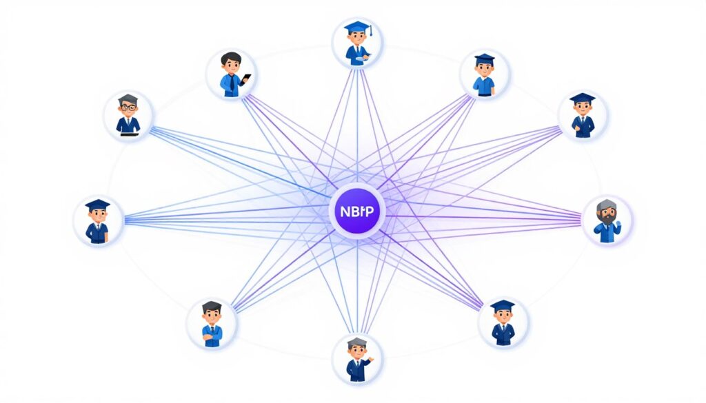 MBTIタイプ相性マップのイメージ