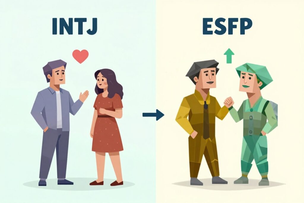 共に成長するカップルのイメージ 共に成長するカップルのイメージ