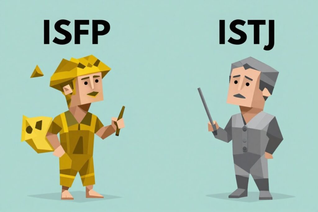 ISFPとISTJの補完的な関係性