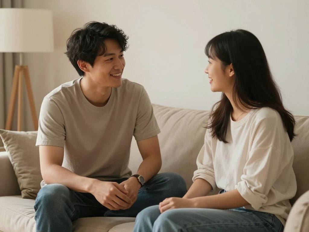 ISFPとの日常的なやり取りのシーン