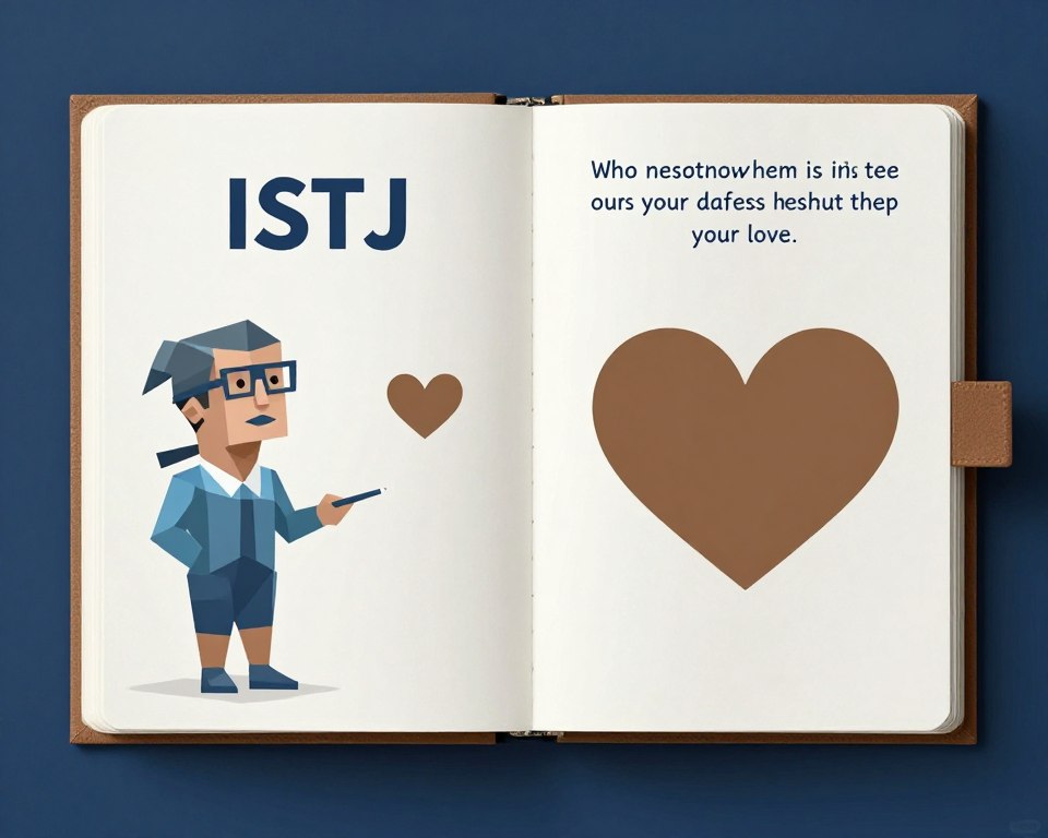ISTJタイプの恋愛特徴、真面目で誠実なイメージ