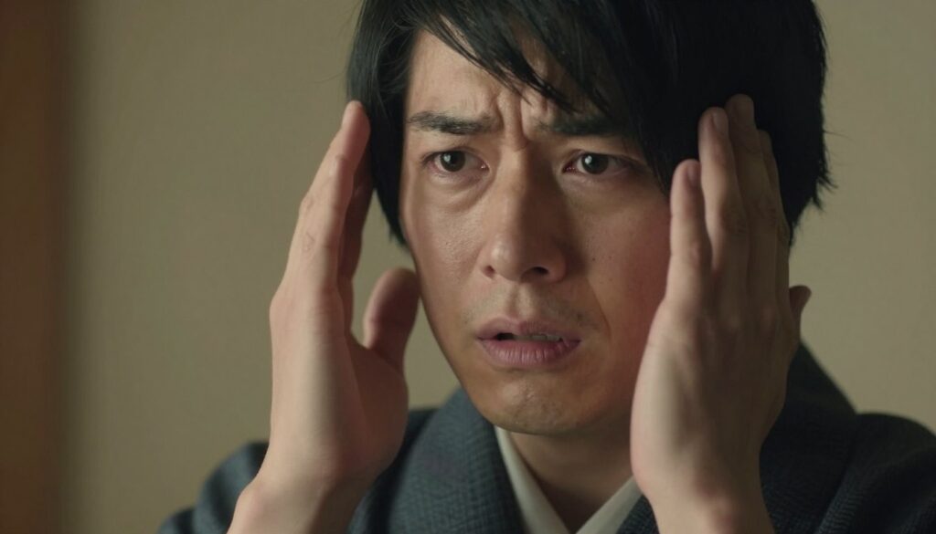 勇気を出して大切なことを伝えようとする人の真剣な表情 勇気を出して大切なことを伝えようとする人の真剣な表情
