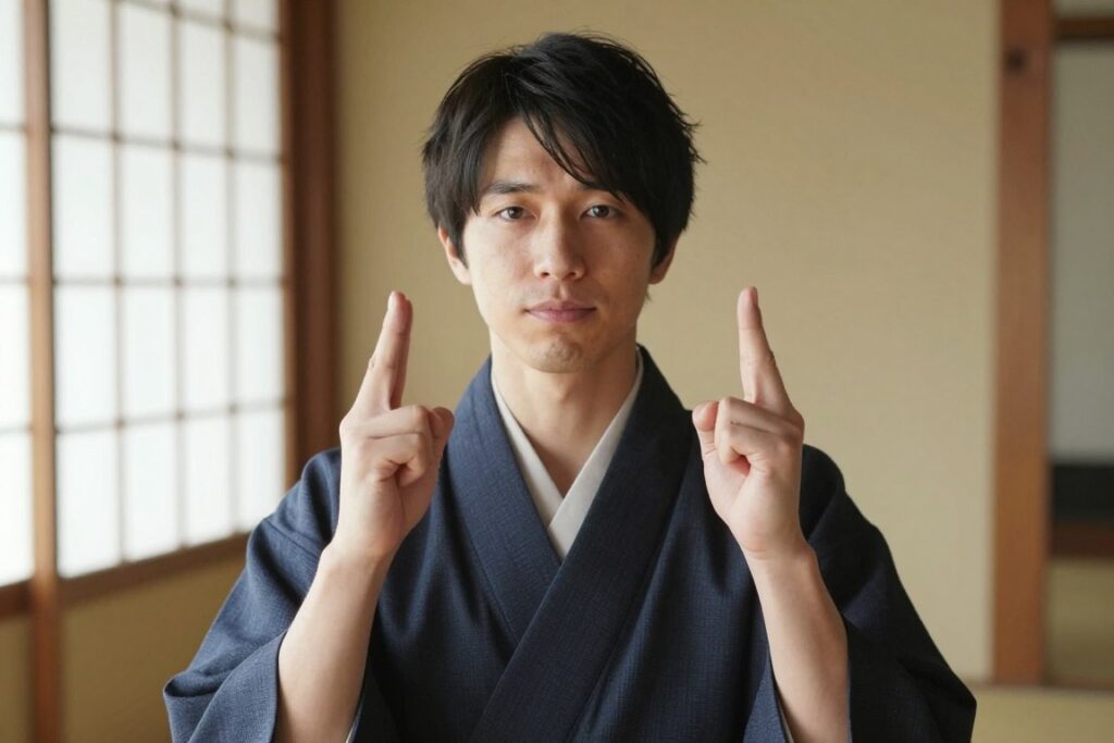 誠実で信頼できる雰囲気の人物が約束を守るイメージ 誠実で信頼できる雰囲気の人物が約束を守るイメージ